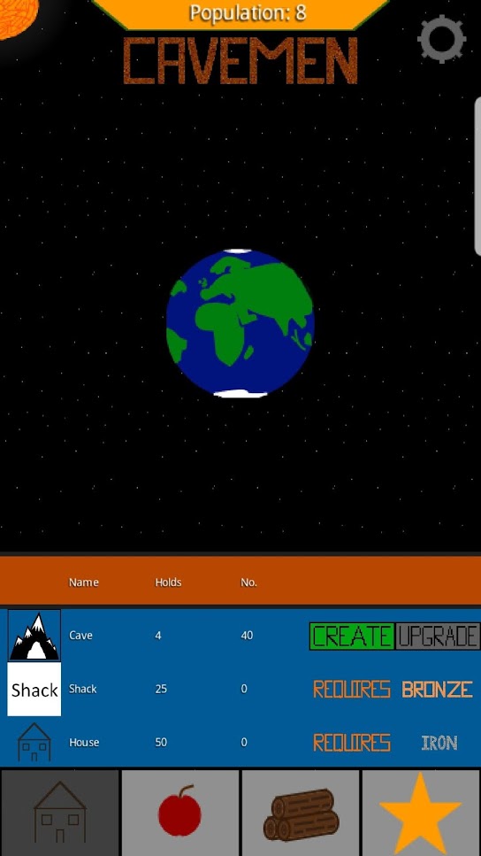 A screenshot of the final version of Aedmun